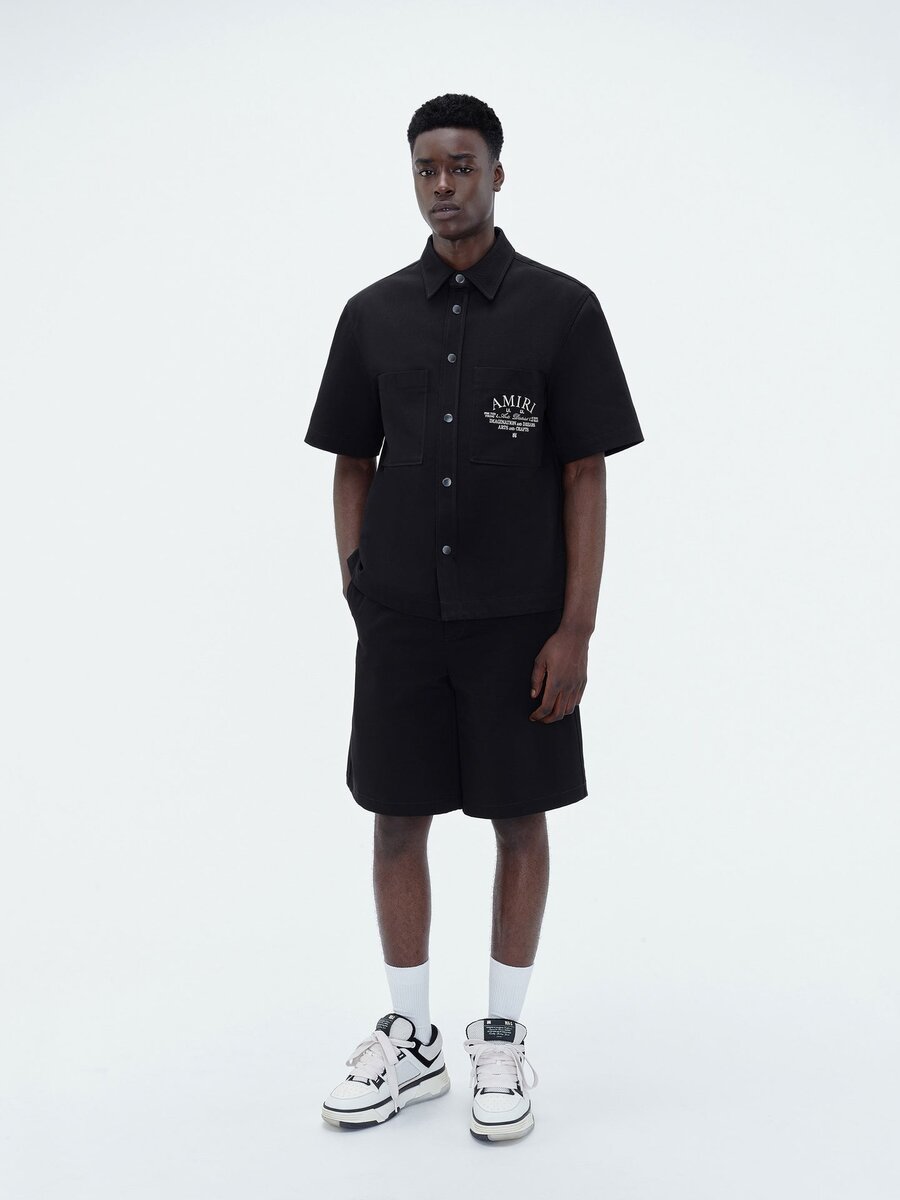Amiri Arts District CAMP SHIRT