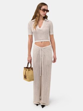 AMIRI CROCHET MESH-BYXOR FÖR DAMER
