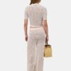 AMIRI CROCHET MESH-BYXOR FÖR DAMER