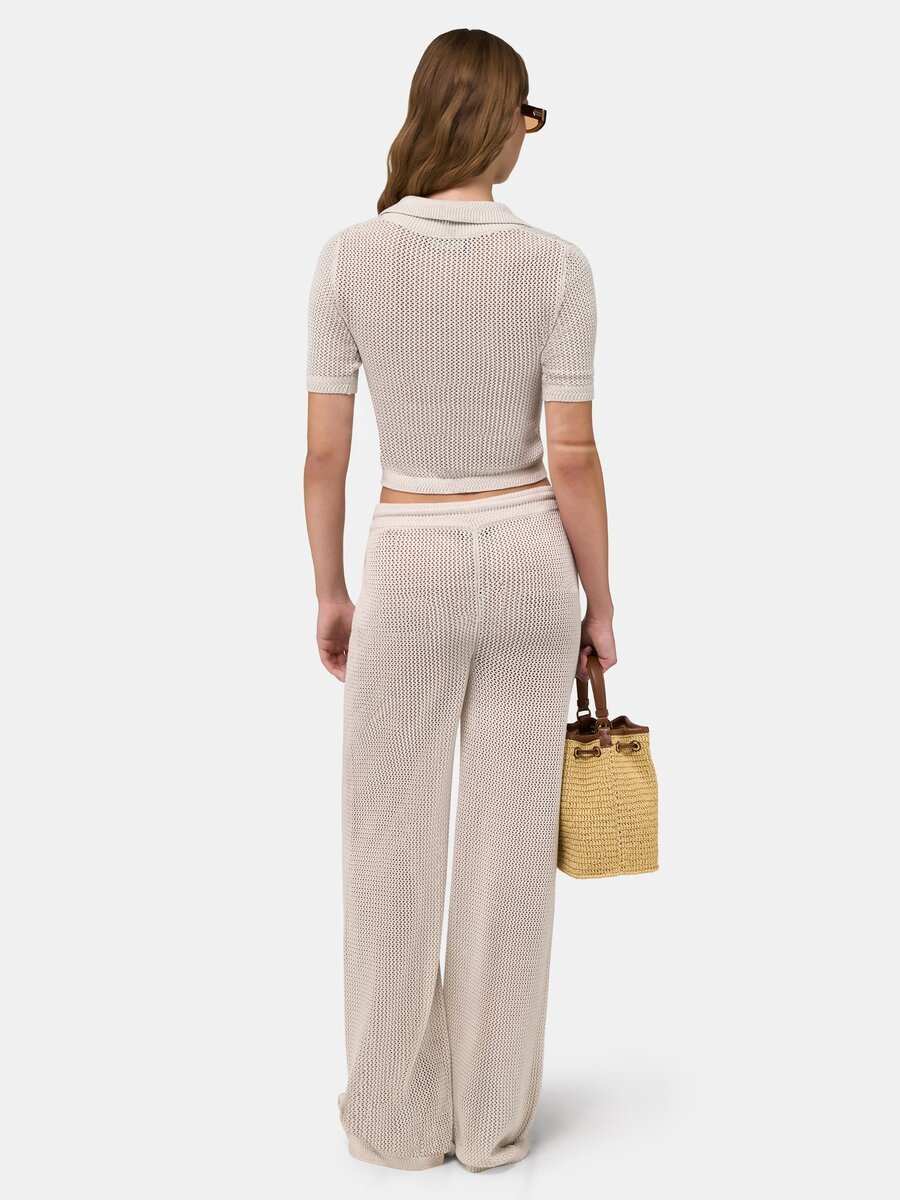 AMIRI CROCHET MESH-BYXOR FÖR DAMER