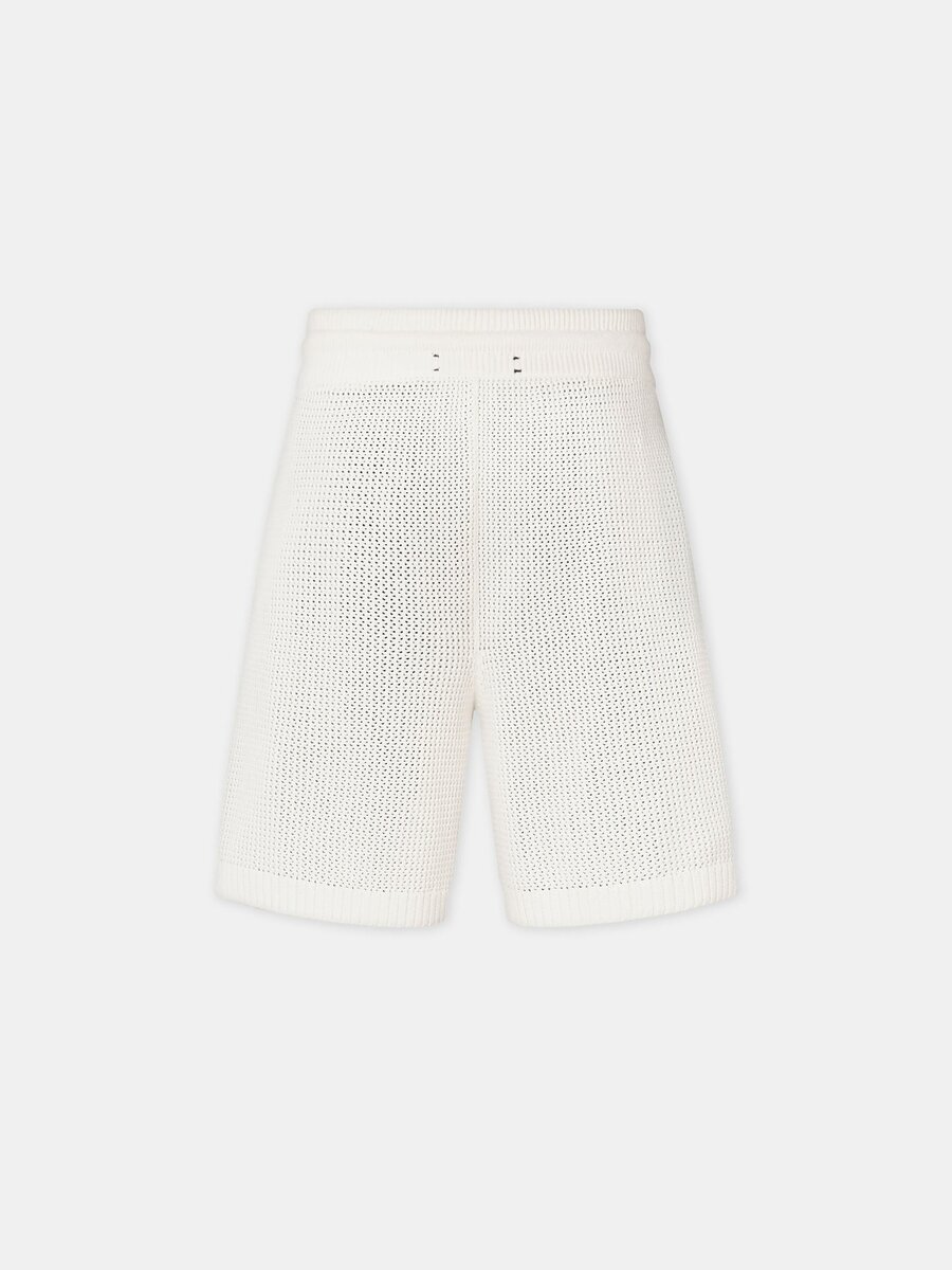 Amiri CROCHET MESH SHORT