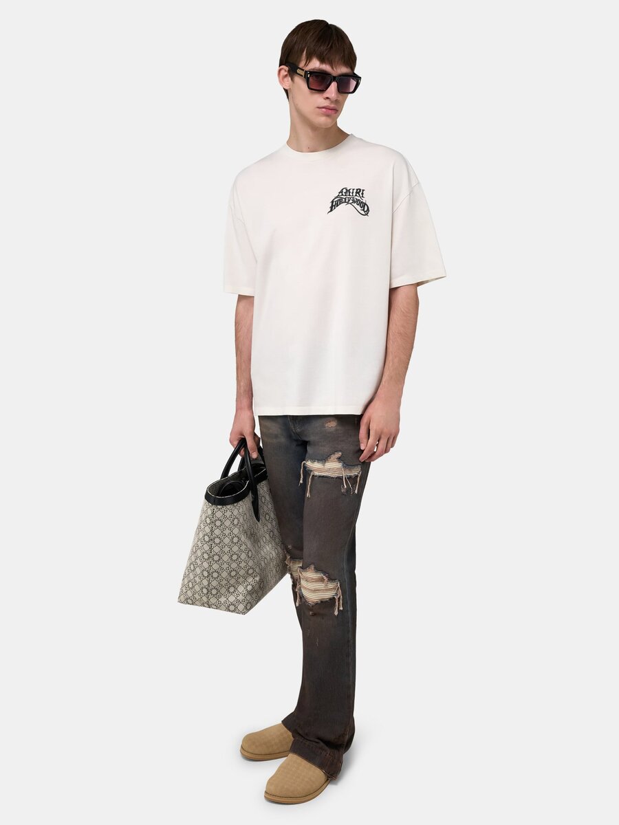 Amiri HOLLYWOOD LIGHTWEIGHT JERSEY SKATE TEE
