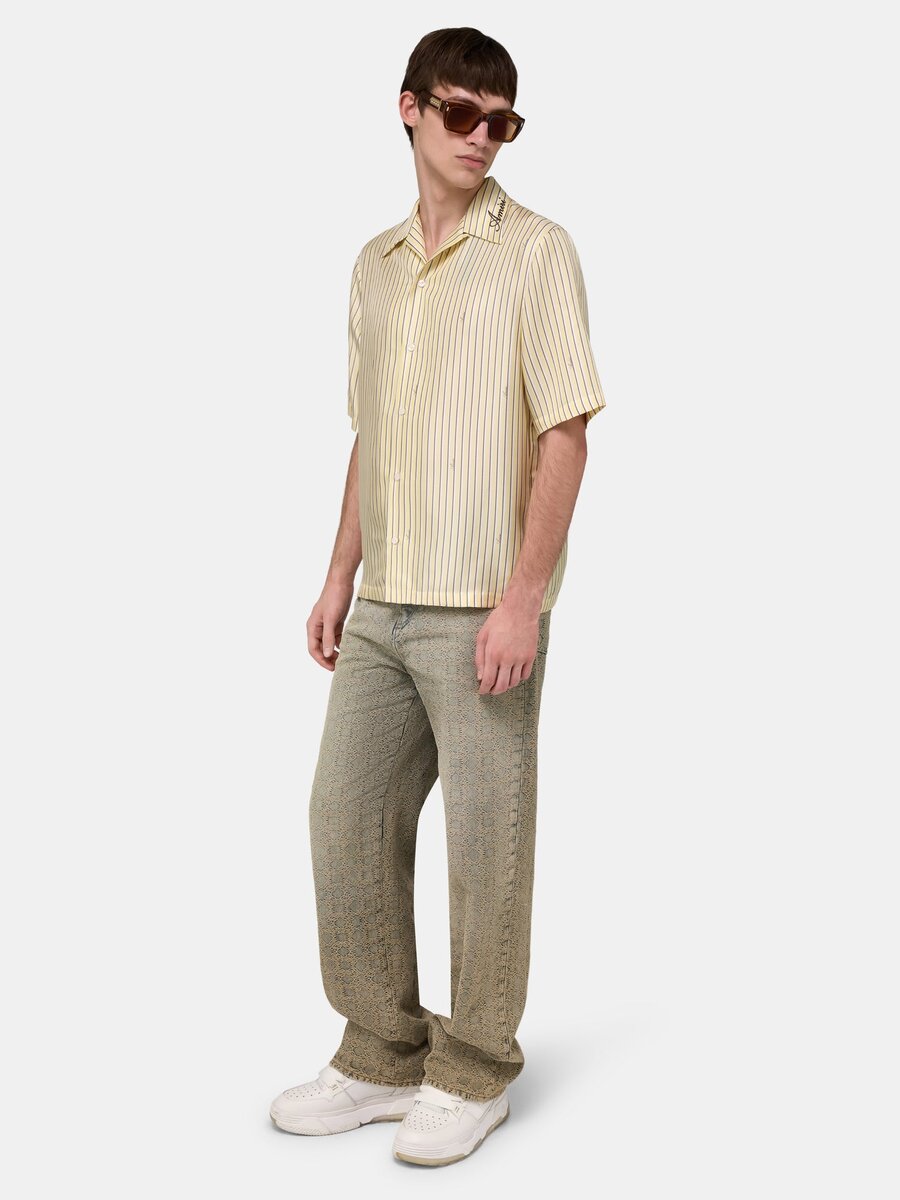 Amiri SCRIPT BOWLINGSKJORTA
