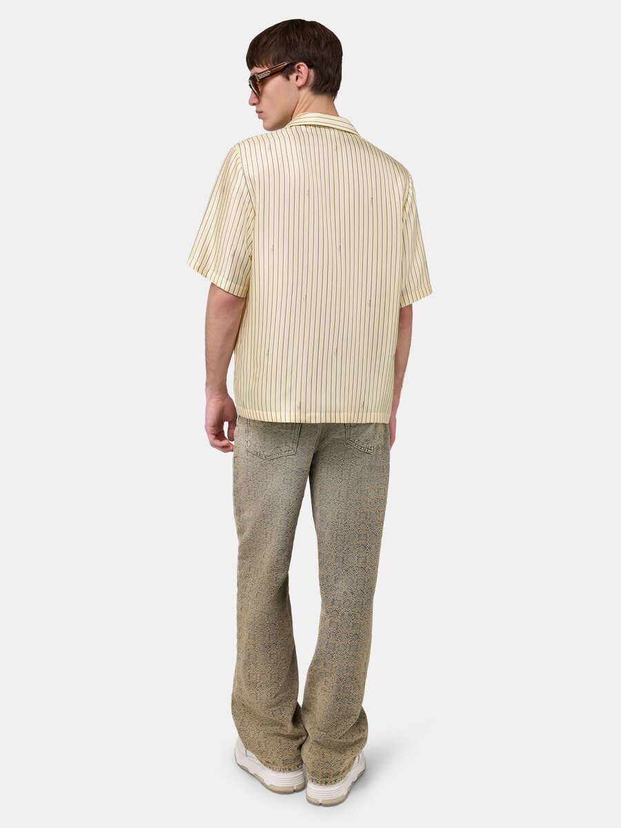 Amiri SCRIPT BOWLINGSKJORTA