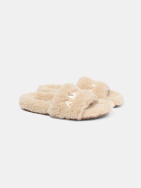 AMIRI SHEARLING-SLIDES FÖR DAMER