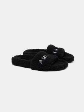 AMIRI SHEARLING-SLIDES FÖR DAMER