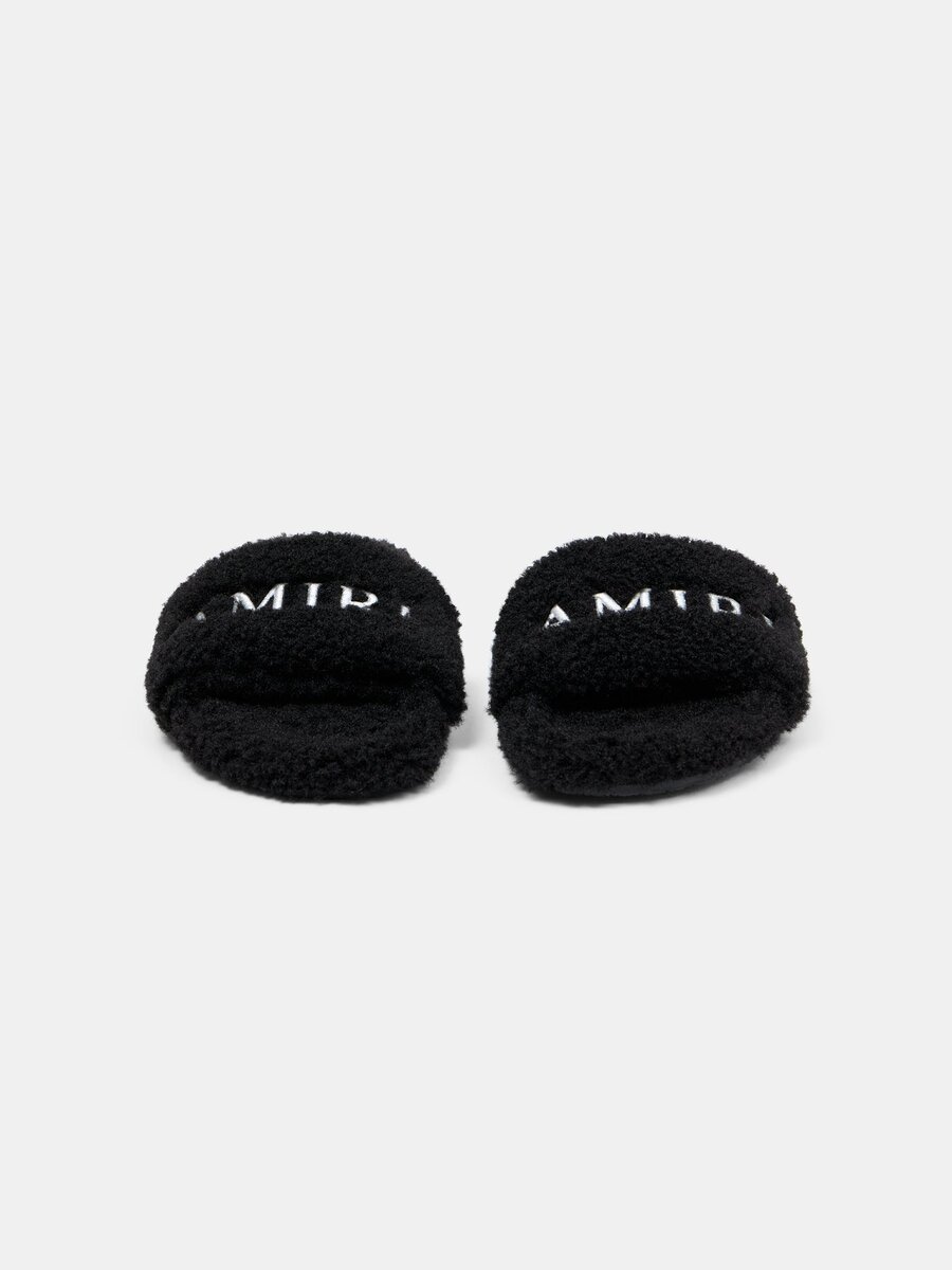 AMIRI SHEARLING-SLIDES FÖR DAMER
