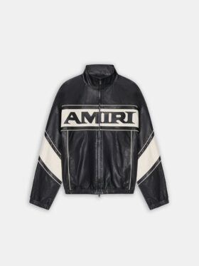Amiri SPORT LÄDERJACKA