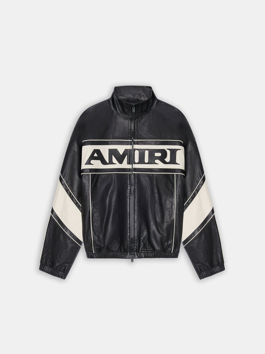 Amiri SPORT LÄDERJACKA