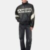 Amiri SPORT LÄDERJACKA