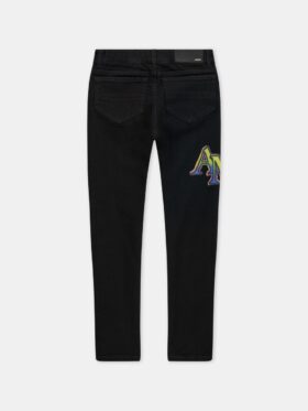 Amiri STAGGERED JEANS FÖR BARN