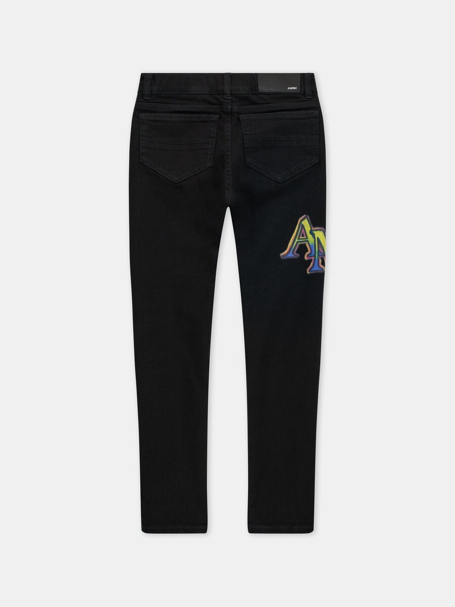 Amiri STAGGERED JEANS FÖR BARN