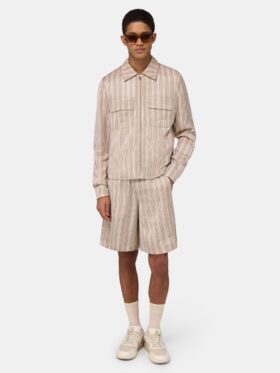 Amiri STRIPED BLOUSON