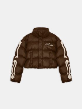 BONES CROPPED DOWN JACKET FÖR DAMER