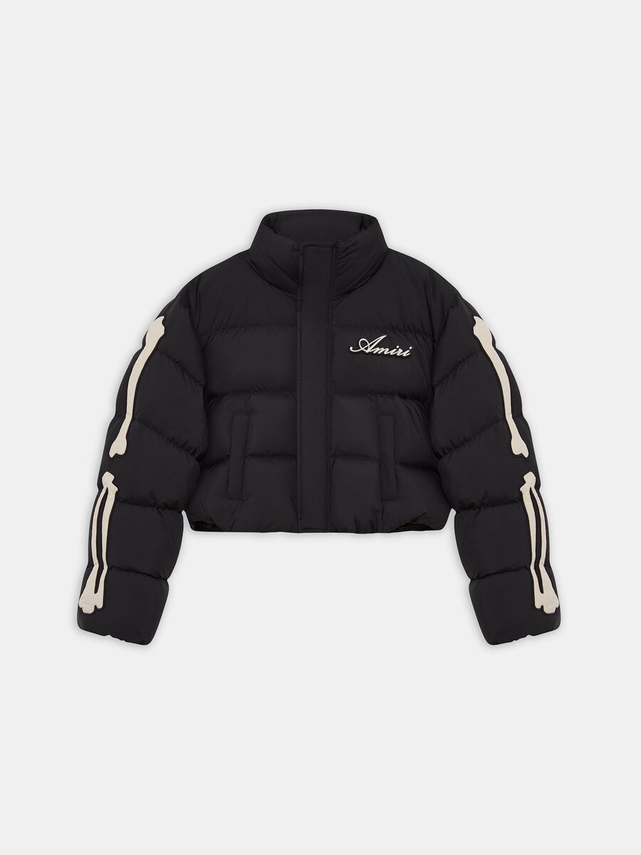 BONES CROPPED DOWN JACKET FÖR DAMER