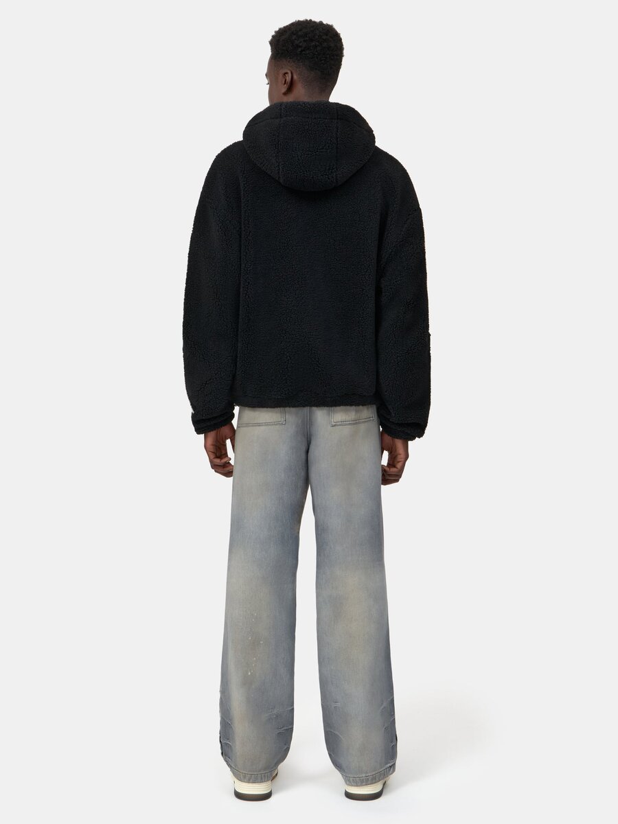 BONES FLEECE-HOODIE MED DRAGKÄDJA