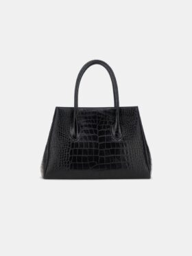 EMBOSSAD CROC HONEY 40-TOTE FÖR DAMER