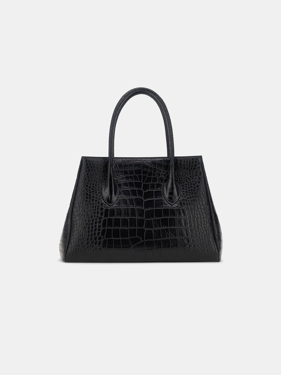EMBOSSAD CROC HONEY 40-TOTE FÖR DAMER