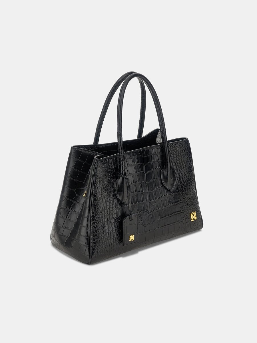 EMBOSSAD CROC HONEY 40-TOTE FÖR DAMER