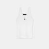 MA-BRODERAD RIBBAD TANK TOPP FÖR DAMER