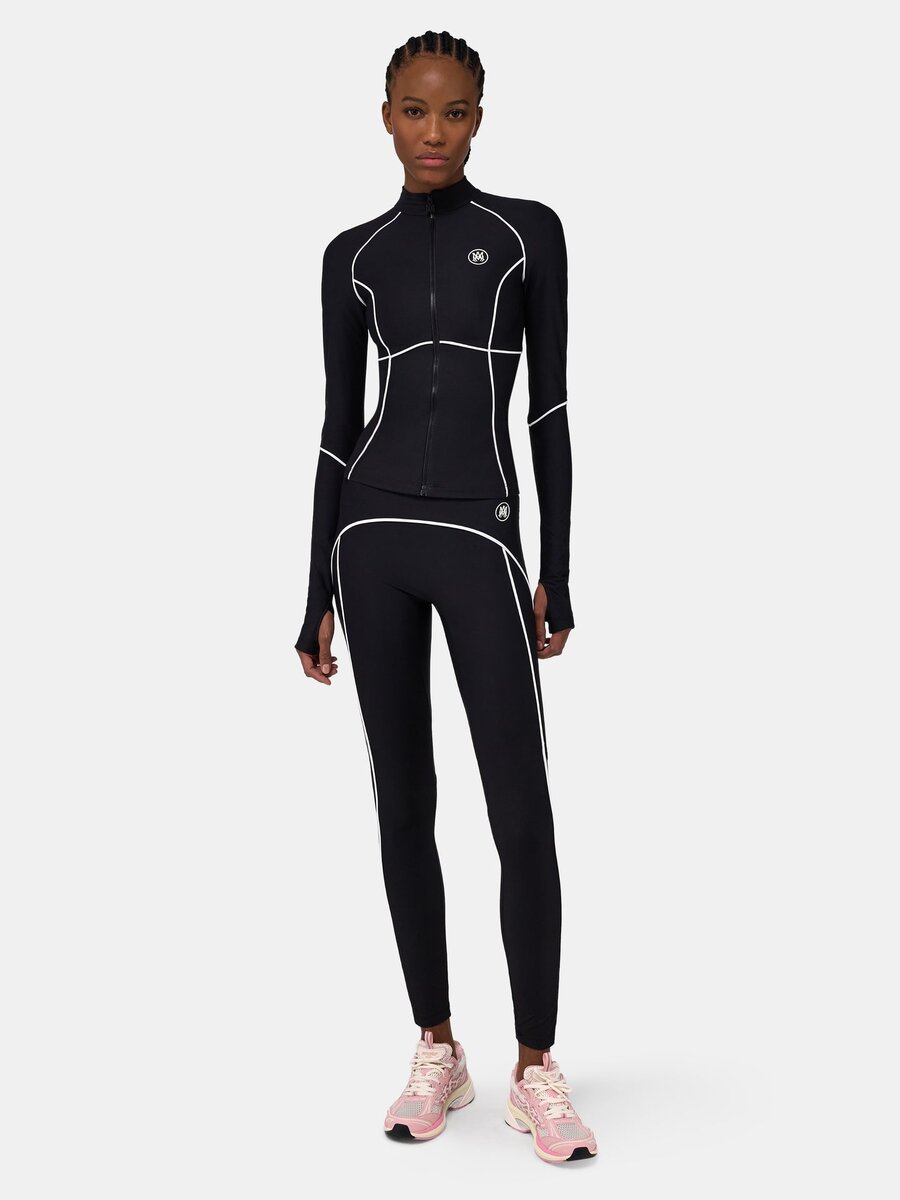 MA ZIPPED TOP FÖR DAMER