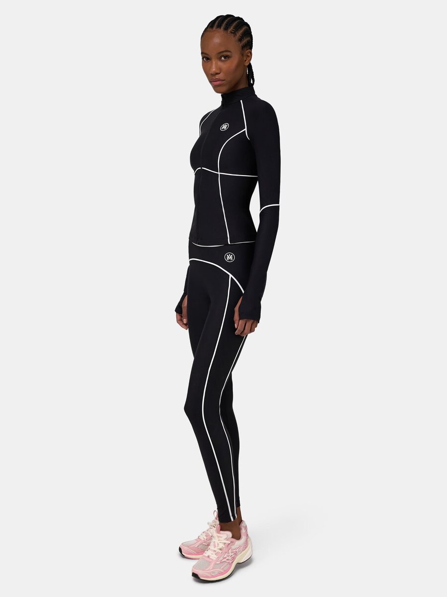 MA ZIPPED TOP FÖR DAMER