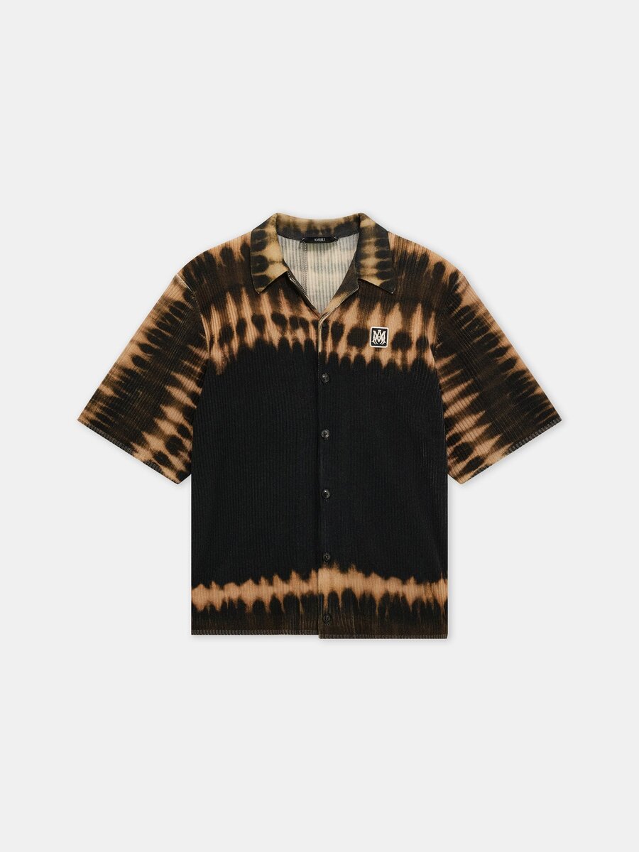 MA PATCH TIE DYE STICKAD SKJORTA