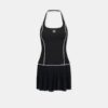 MA PLEATED MINI DRESS FÖR DAMER
