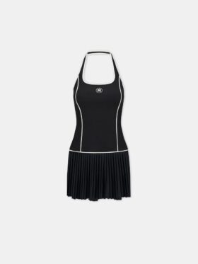 MA PLEATED MINI DRESS FÖR DAMER