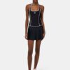 MA PLEATED MINI DRESS FÖR DAMER