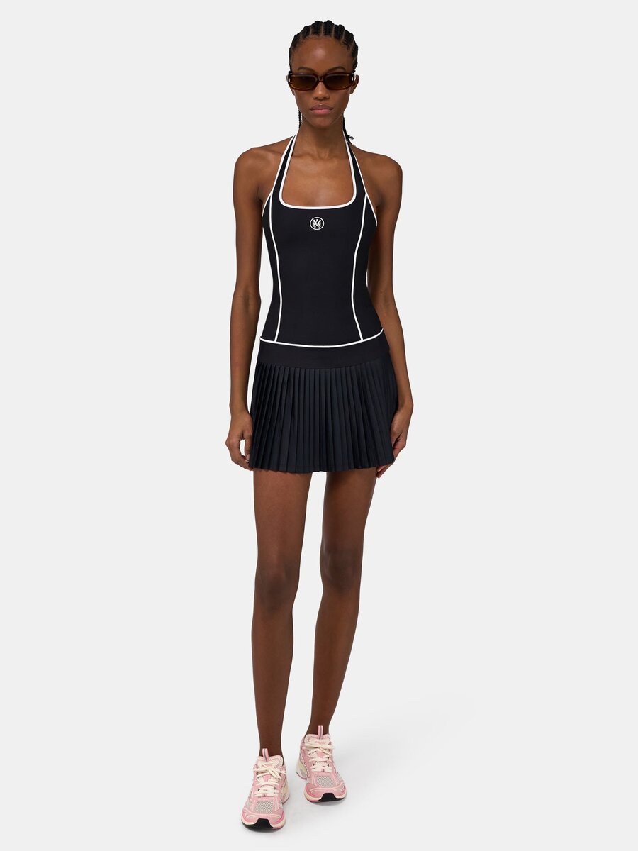 MA PLEATED MINI DRESS FÖR DAMER