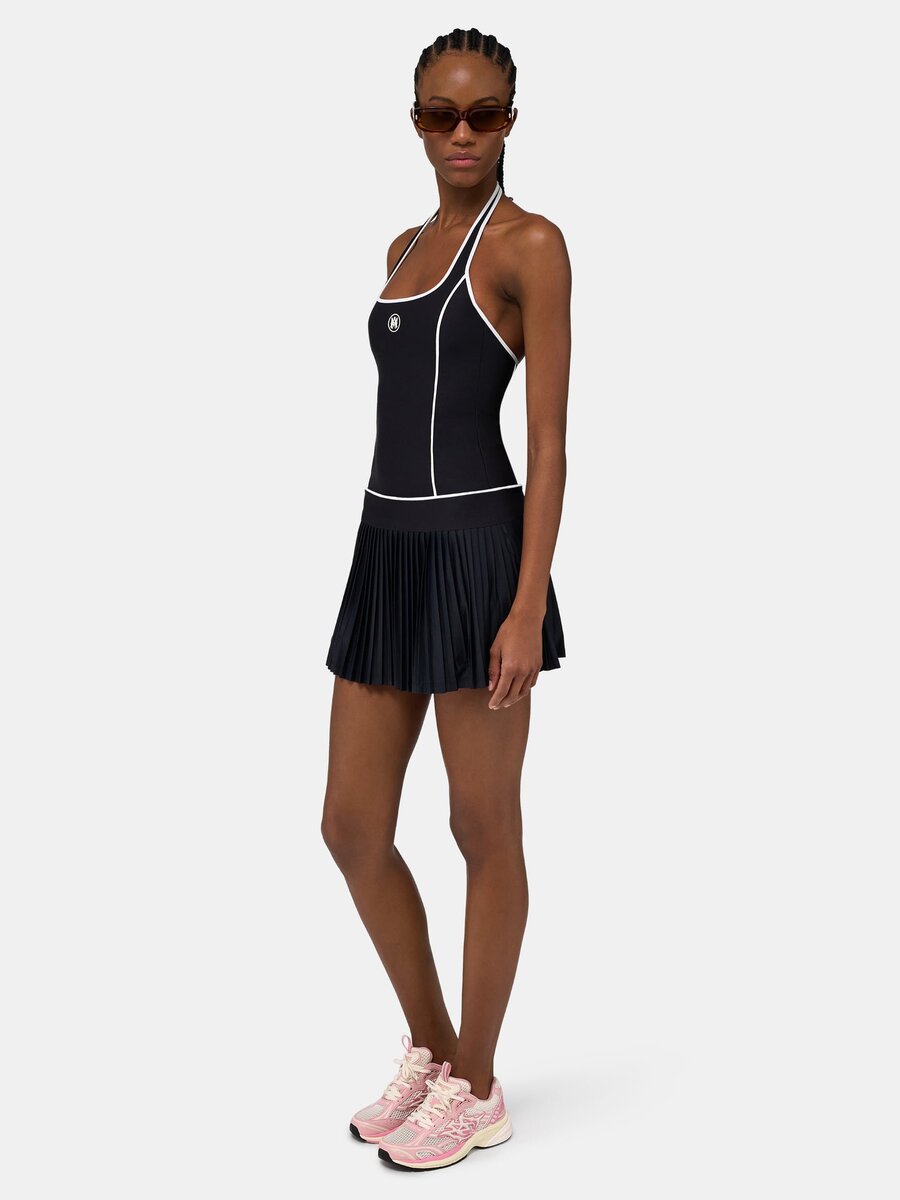 MA PLEATED MINI DRESS FÖR DAMER