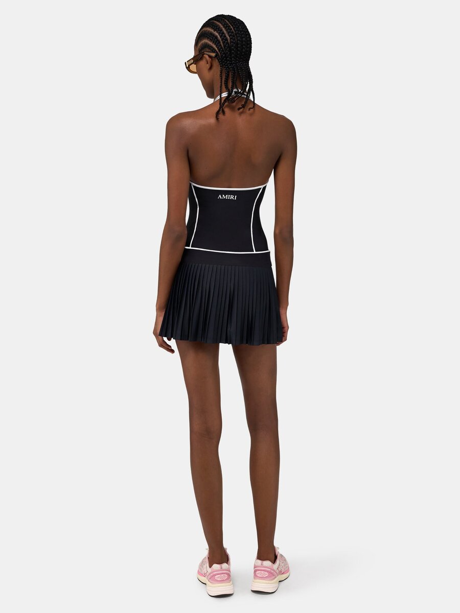 MA PLEATED MINI DRESS FÖR DAMER