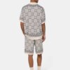 MA QUAD CHECK MESH KNIT SHORT