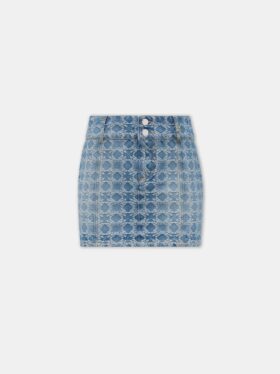 MA QUAD JACQUARD MINIKJOL FÖR DAMER