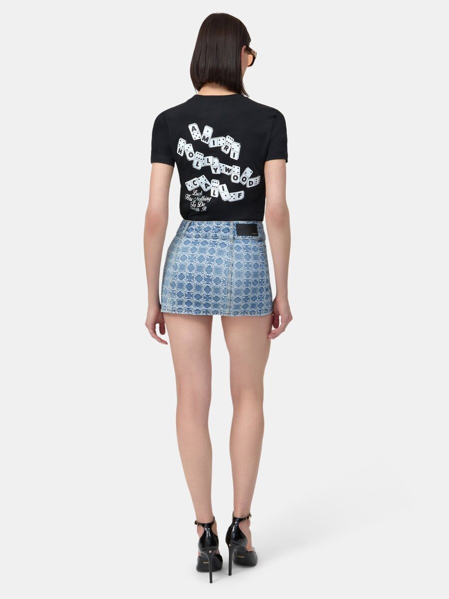 MA QUAD JACQUARD MINIKJOL FÖR DAMER