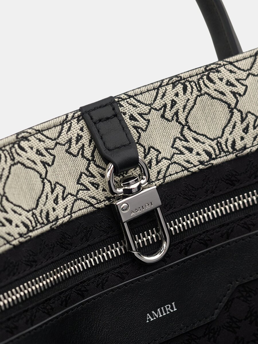 MA QUAD JACQUARD TOTE BAG