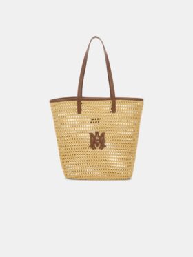 MA RAFFIA-VÄSKA FÖR DAMER