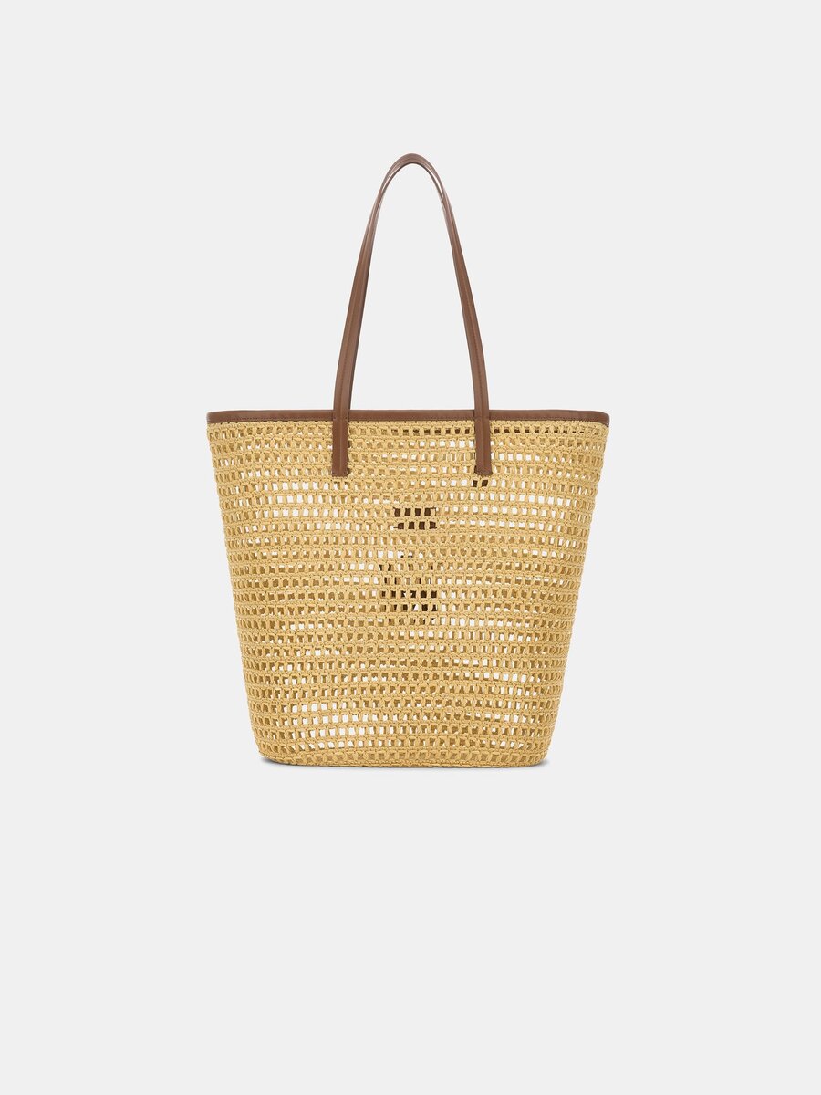 MA RAFFIA-VÄSKA FÖR DAMER