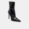 MA-STILETTO-STÖVLAR FÖR DAMER MED KROKODILPRÄGLAD YTA