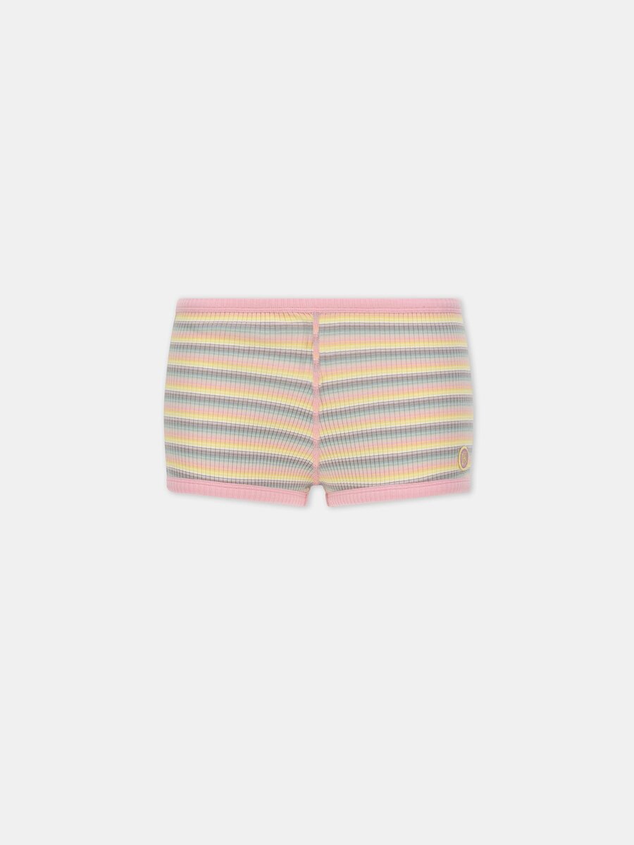 MA STRIPED MICRO SHORT FÖR DAMER