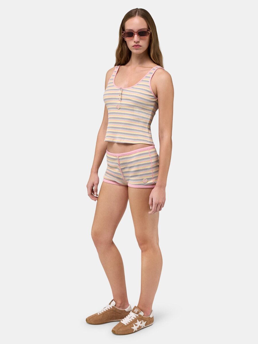 MA STRIPED MICRO SHORT FÖR DAMER