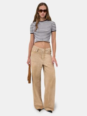 MA STRIPED TEE FÖR DAMER