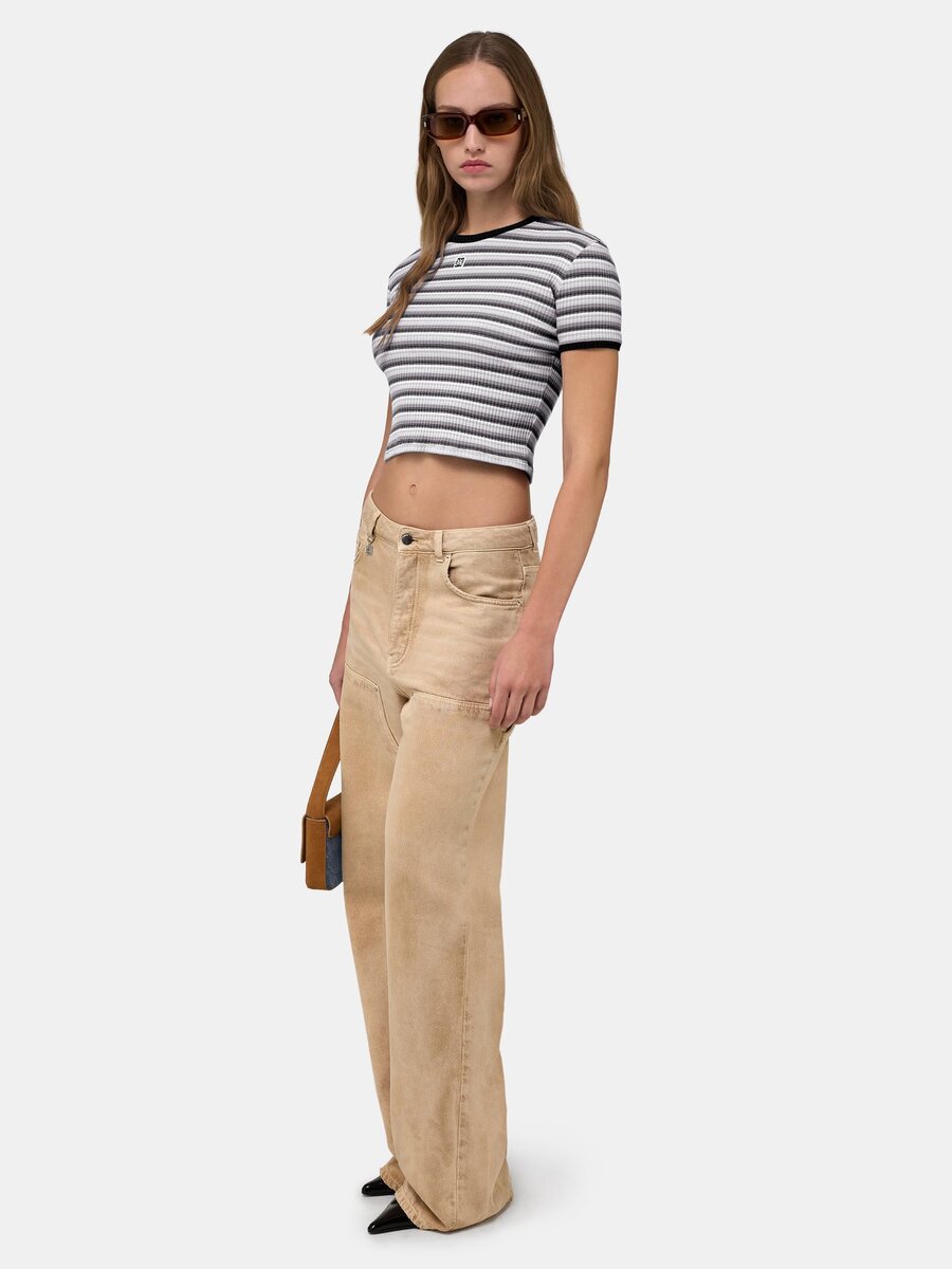 MA STRIPED TEE FÖR DAMER