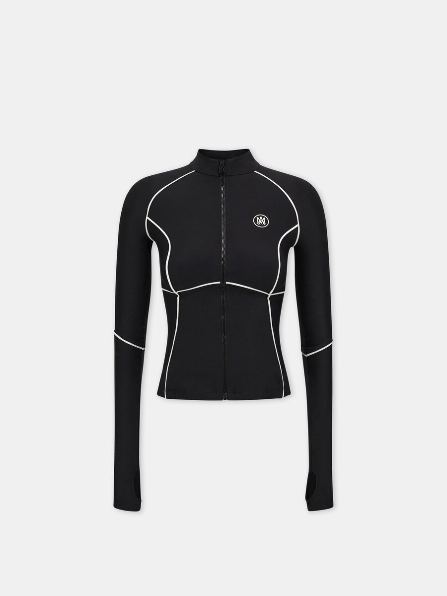 MA ZIPPED TOP FÖR DAMER