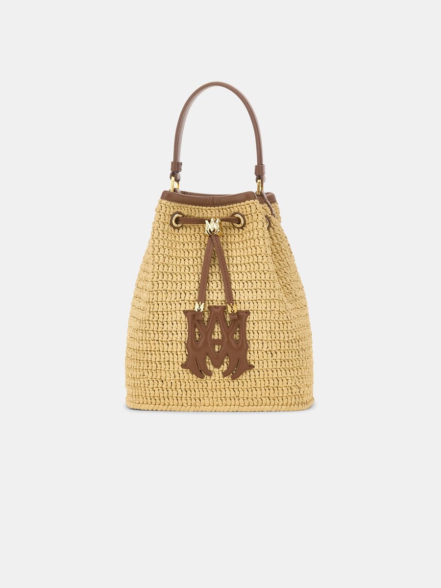 RAFIA MICRO MA BUCKET-VÄSKA FÖR DAMER