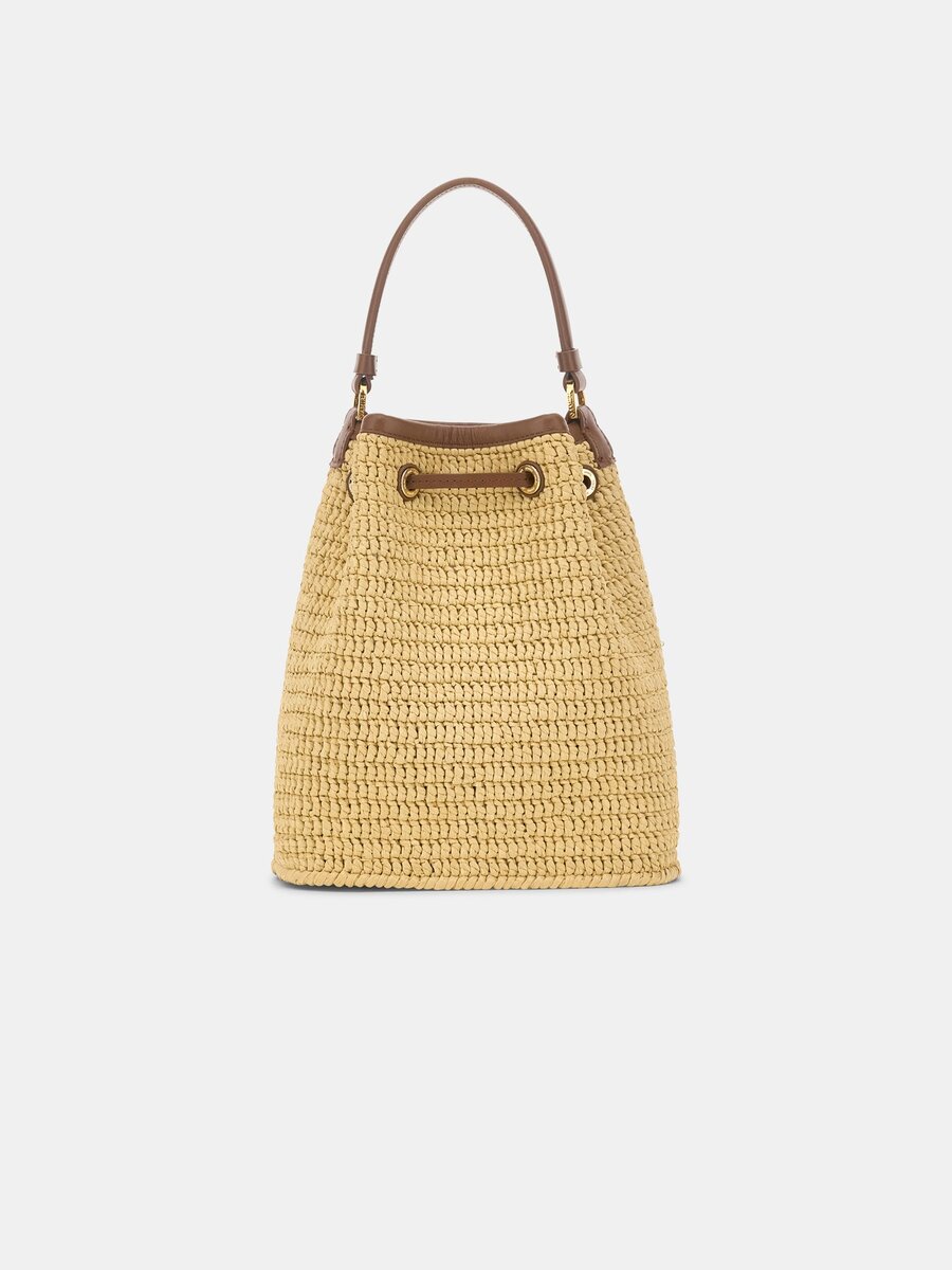 RAFIA MICRO MA BUCKET-VÄSKA FÖR DAMER