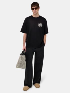 SCRIPT LINEN GD Vardagskläder PANT