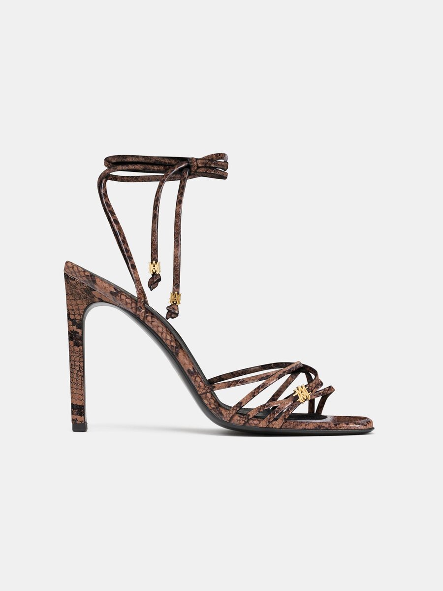 SNAKE MA-SANDAL MED HÖG KLACK FÖR DAMER