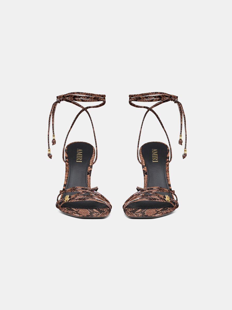 SNAKE MA-SANDAL MED HÖG KLACK FÖR DAMER